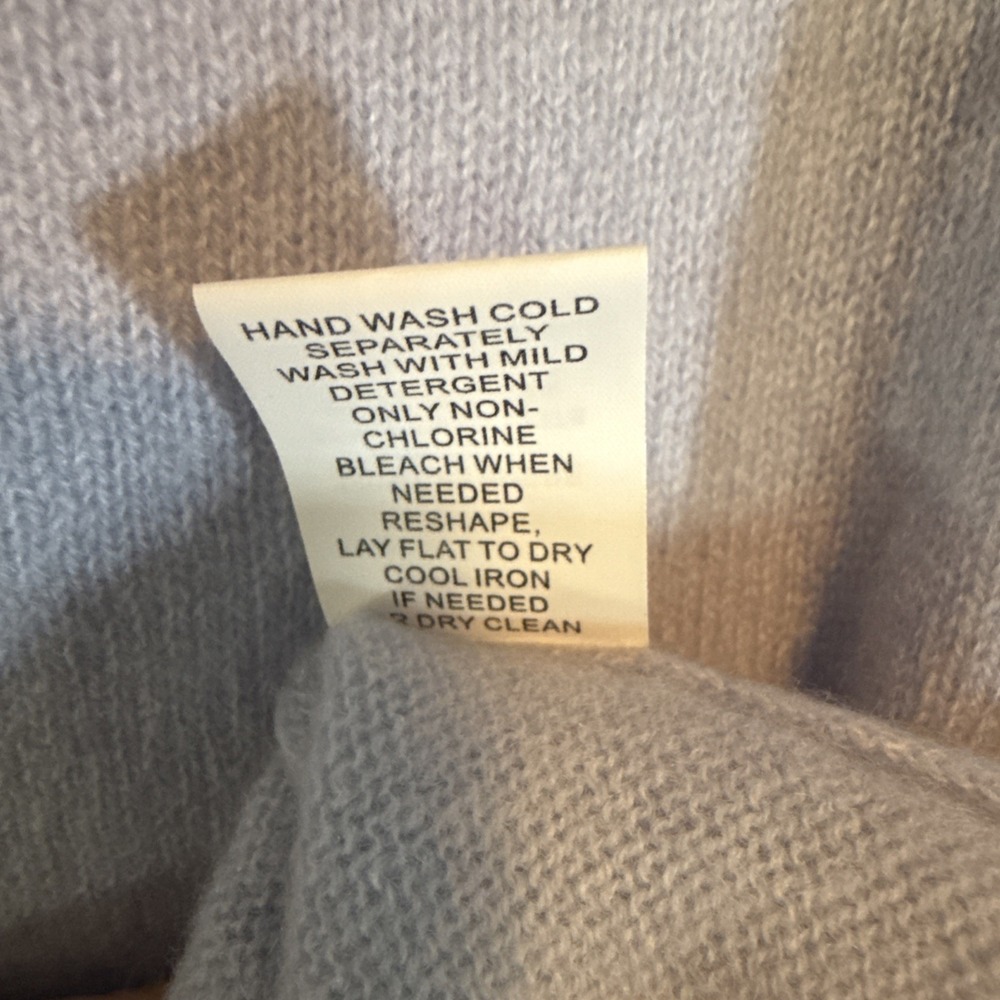 41 Hawthorn 100% Cashmere Sweater /Sz L, Pullover Crew Neck, Luxury Soft Knit - Picture 5 of 9